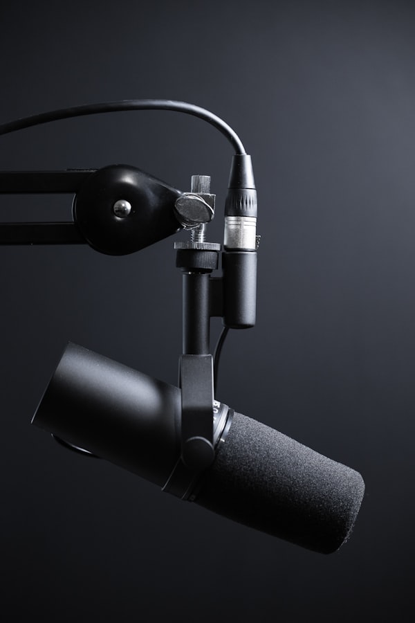 Studio für Podcastaufnahmen